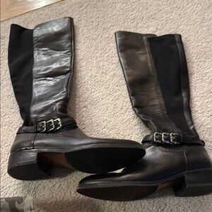 Donald Pliner  Leather Knee-High Boots